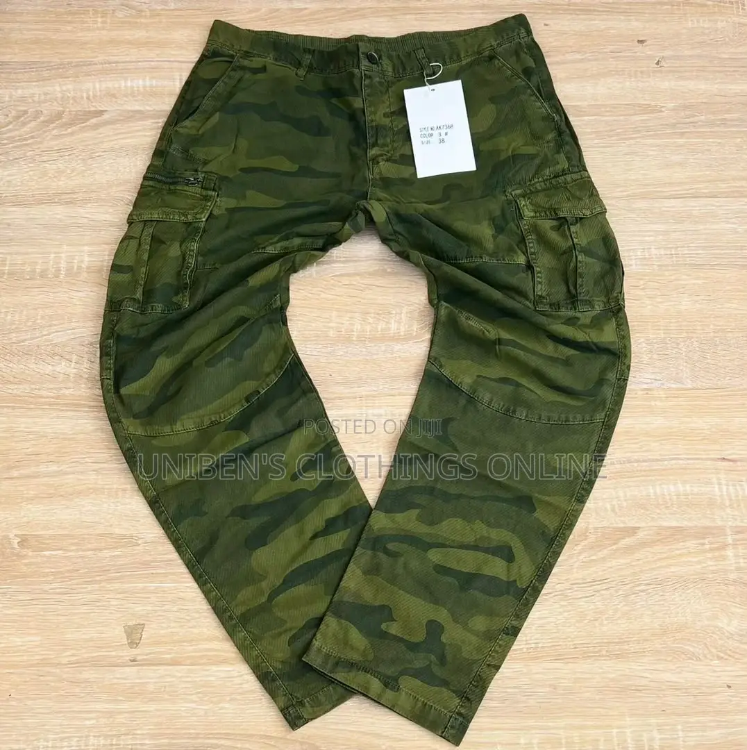 Solid Khaki Side Pocket From W32-38