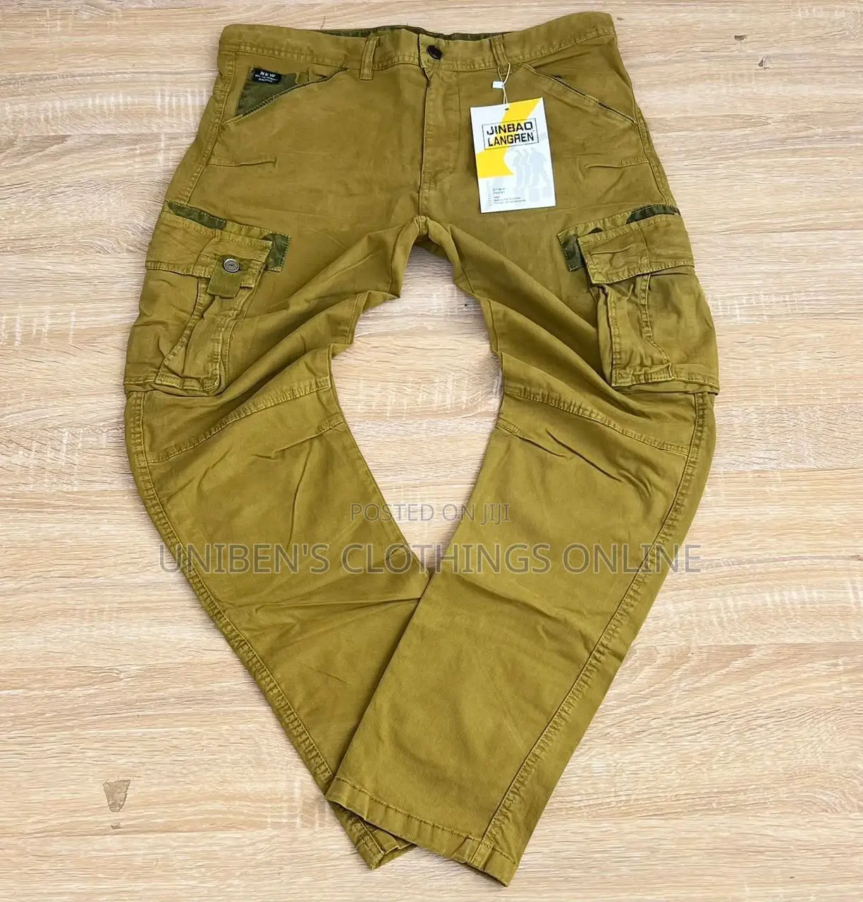 Solid Khaki Side Pocket From W32-38