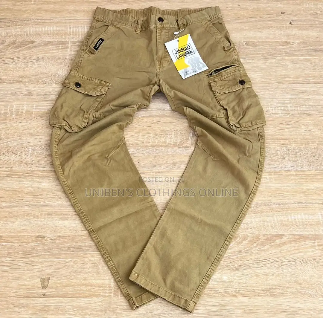 Solid Khaki Side Pocket From W32-38