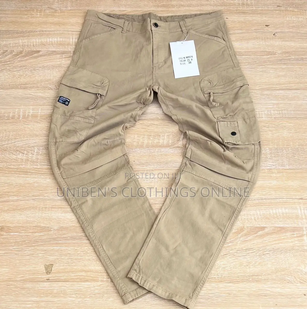 Solid Khaki Side Pocket From W32-38