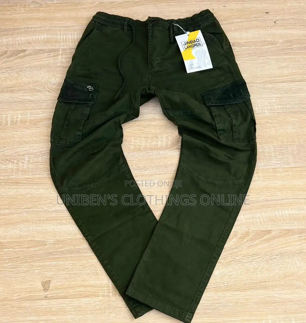 Solid Khaki Side Pocket From W32-38