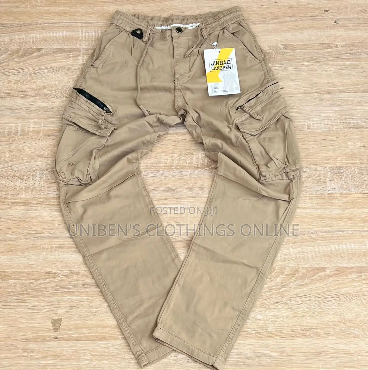 Solid Khaki Side Pocket From W32-38