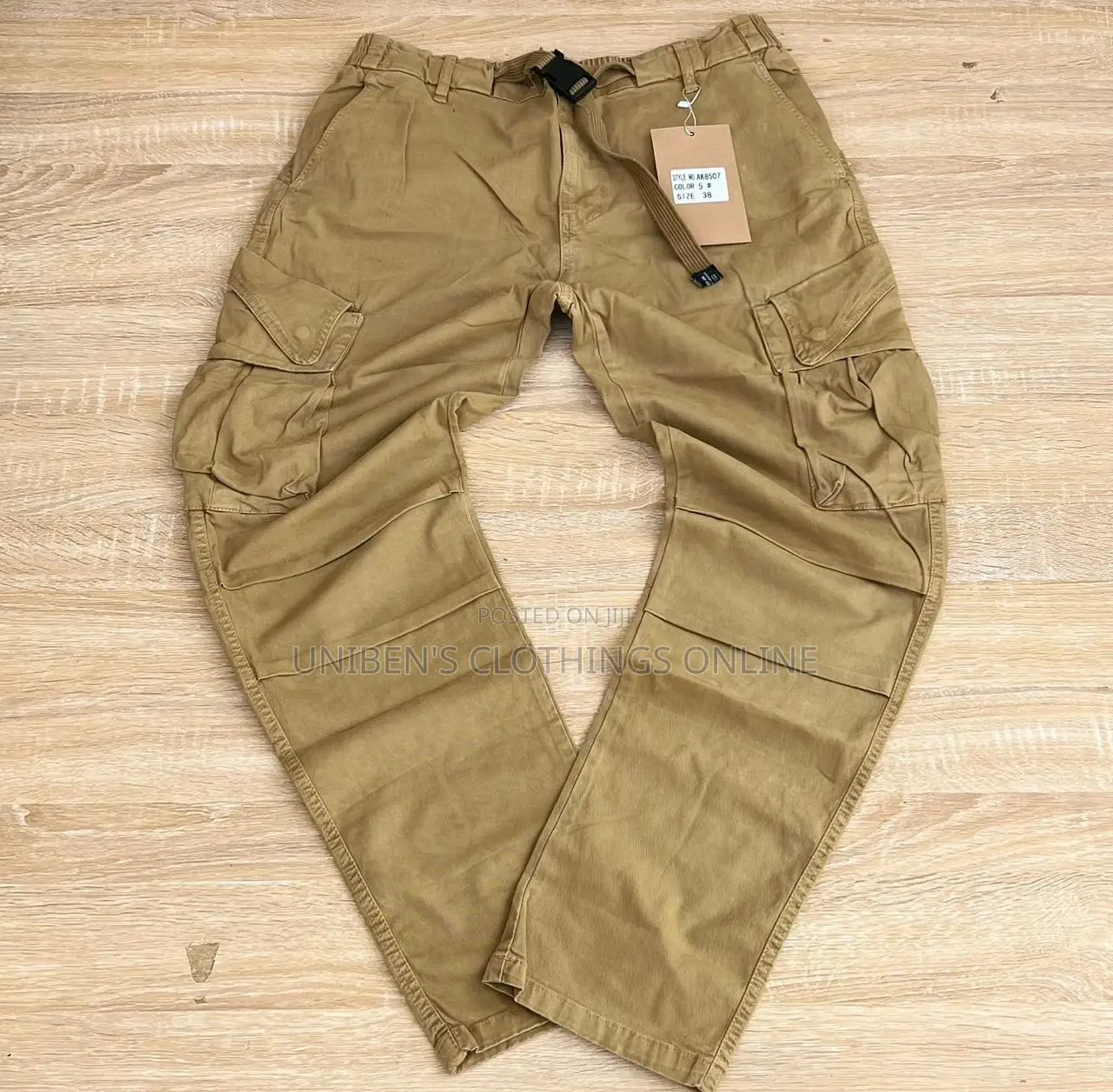 Solid Khaki Side Pocket From W32-38