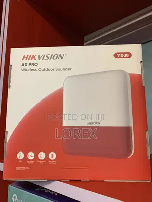 Hikvision Wireless External Siren Sounder Ax Pro Ds-Ps1-E-We