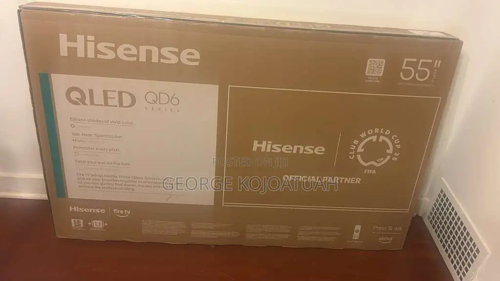 Hisense - 55" Class Qd6 Series Hi-Qled Uhd HDR Smart Fire TV (2025)
