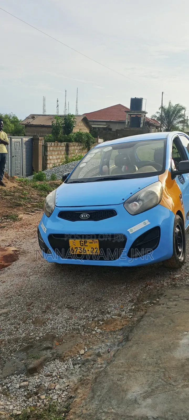 Kia Morning 2012 Blue