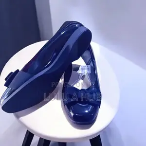 Flat Black Shoe