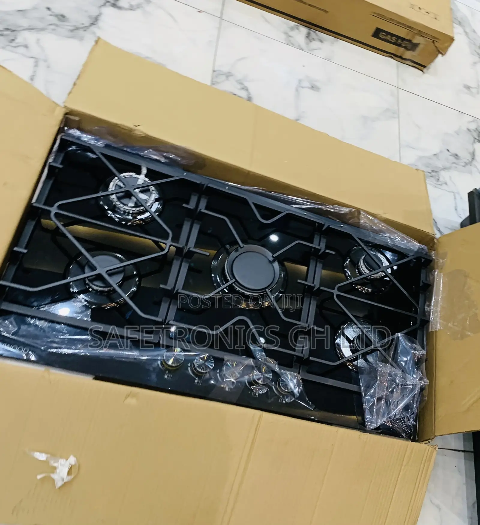 Fabulous New Kenwood 90cm Built-in Gas 5 Hob (Black