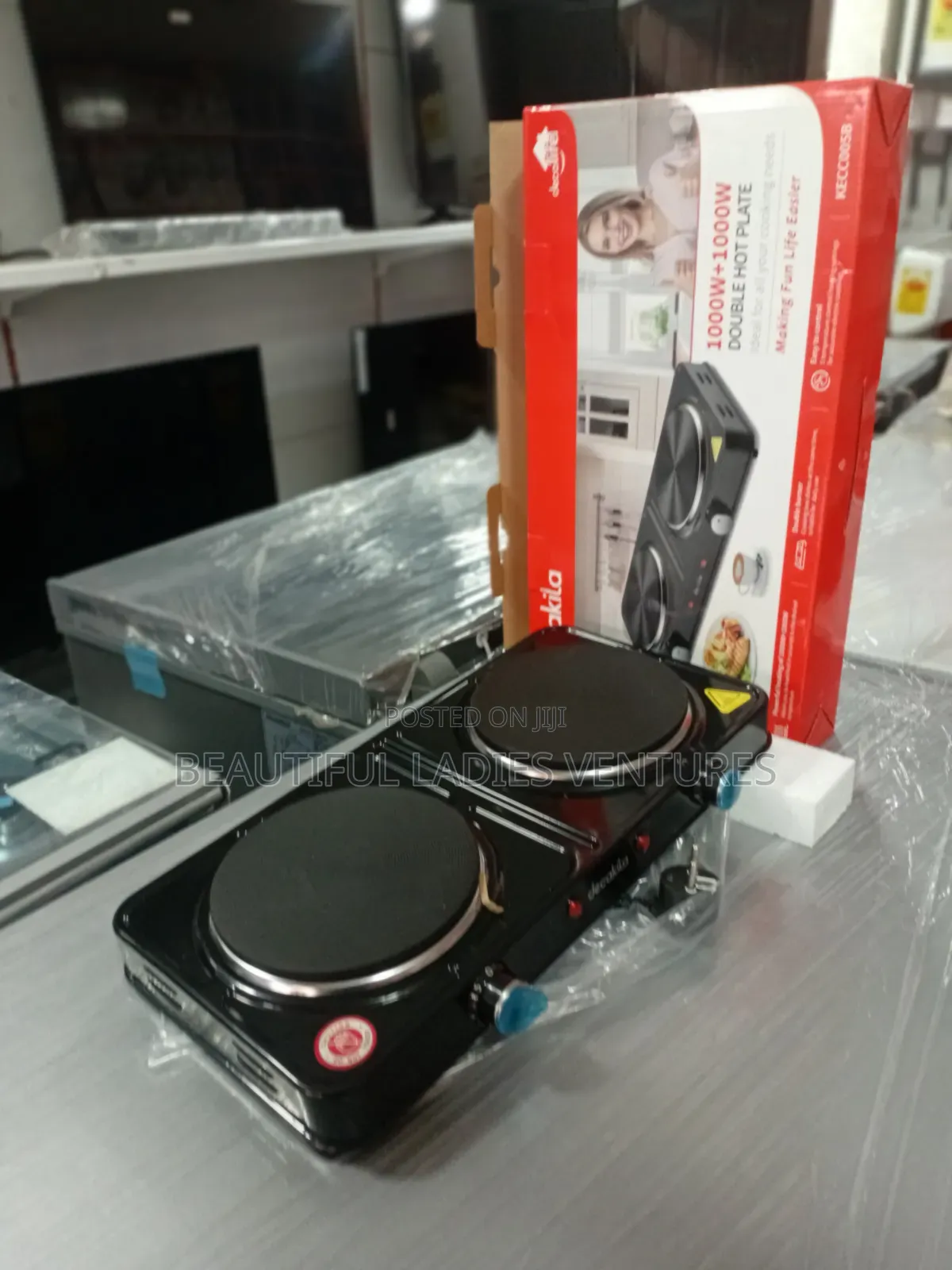Decakila 1000w + 1000w Double Burner Electric Cooker