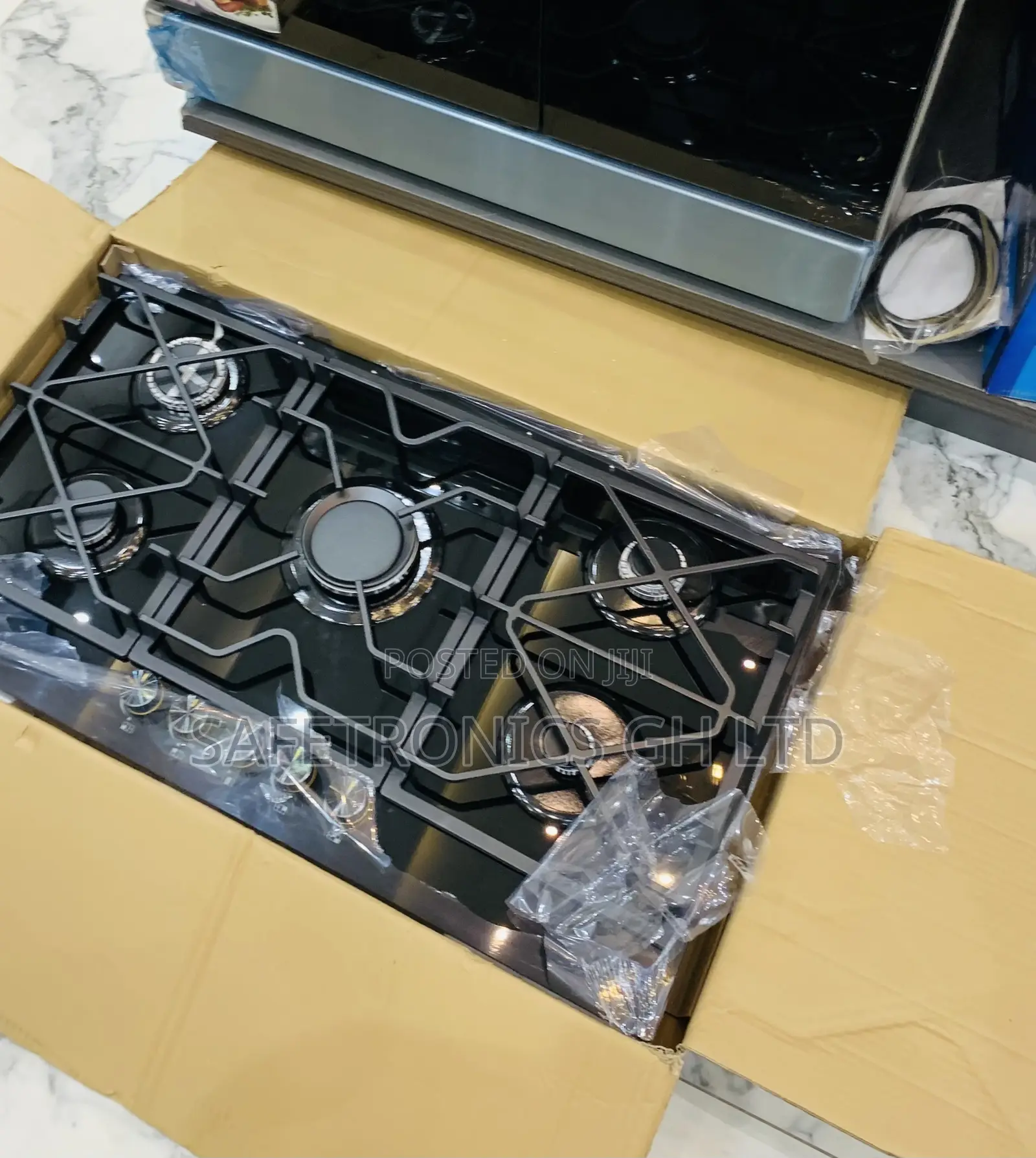 Recommend New Kenwood 90cm Built-in Gas 5 Hob (Black