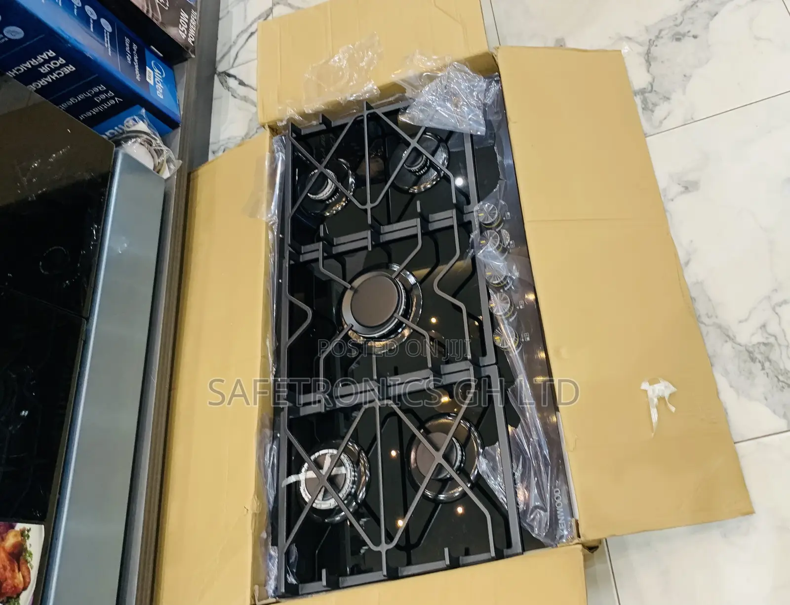 Recommend New Kenwood 90cm Built-in Gas 5 Hob (Black