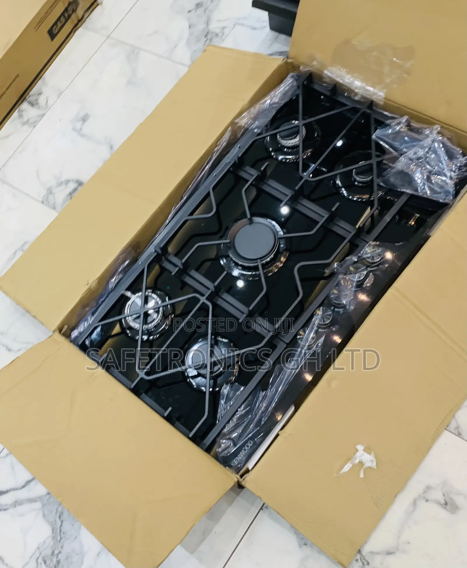 Lastest Black Kenwood 90cm Built-in Gas Hob (Black