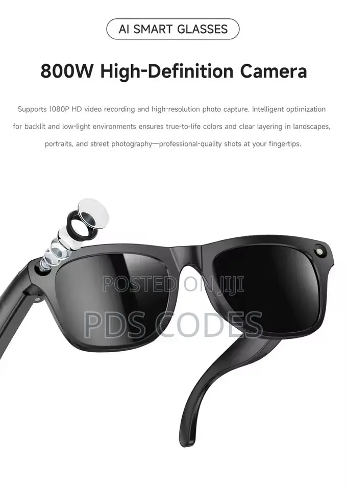 Ai Smart Camera Glasses Photochromism Electrochromic Glasses