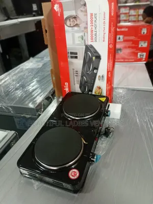 Decakila Twin Electric Hot Plate for Home Office