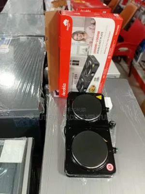 Decakila Portable Double Hot Plate With Adjustable Heat