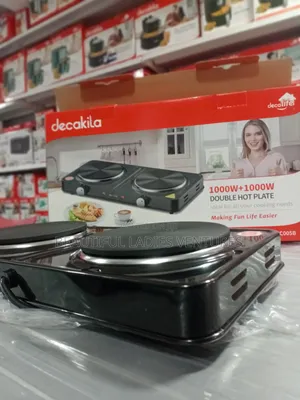 Decakila Double Hot Plate – Ideal for Every Kitchen