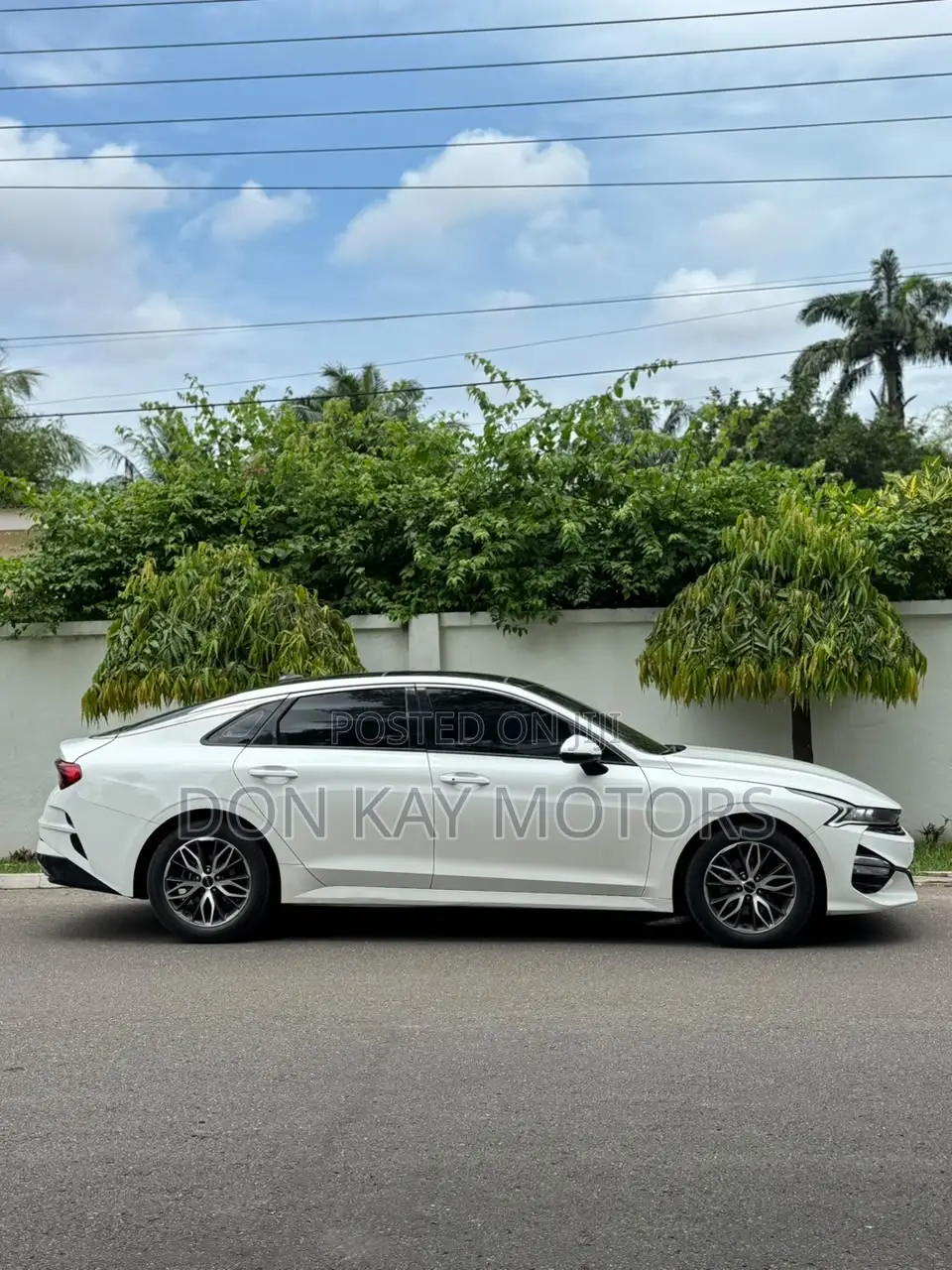 Kia K5 2021 White