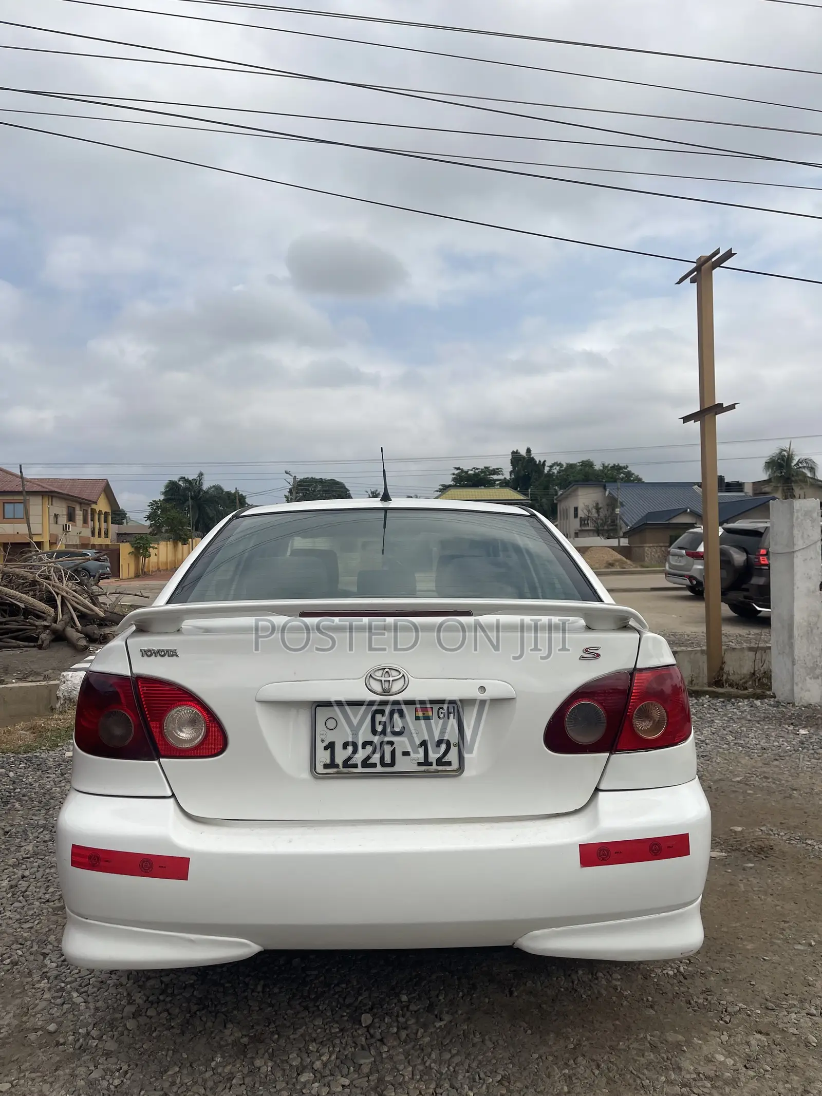 Toyota Corolla S 2007 White