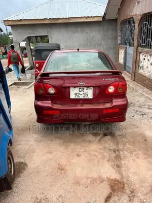 Toyota Corolla 2007 Red