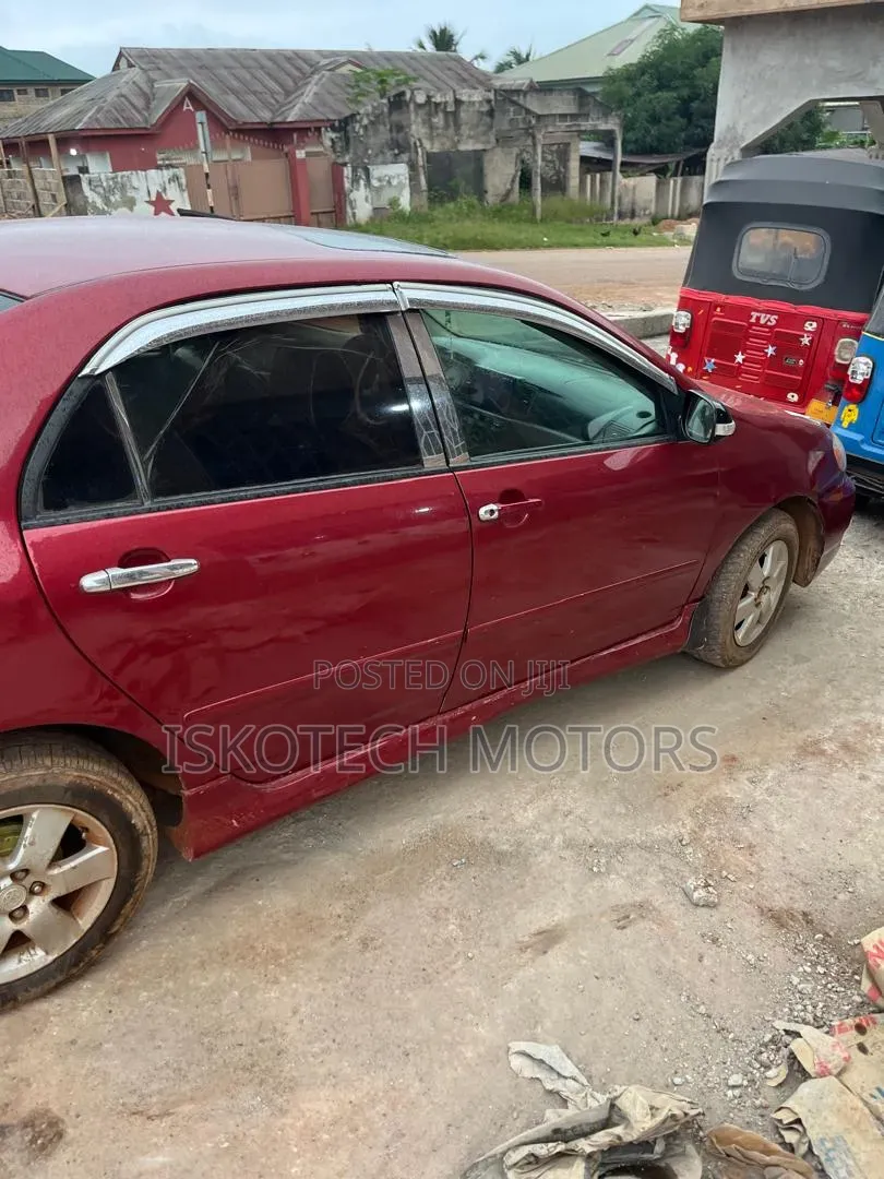 Toyota Corolla 2007 Red
