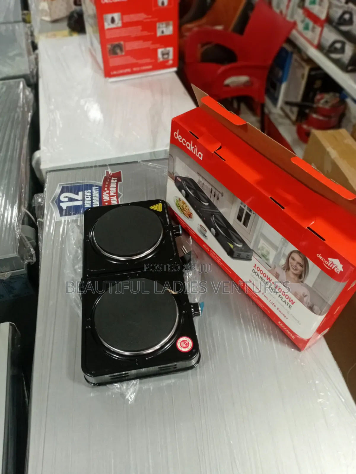 Decakila Countertop Double Electric Cooker