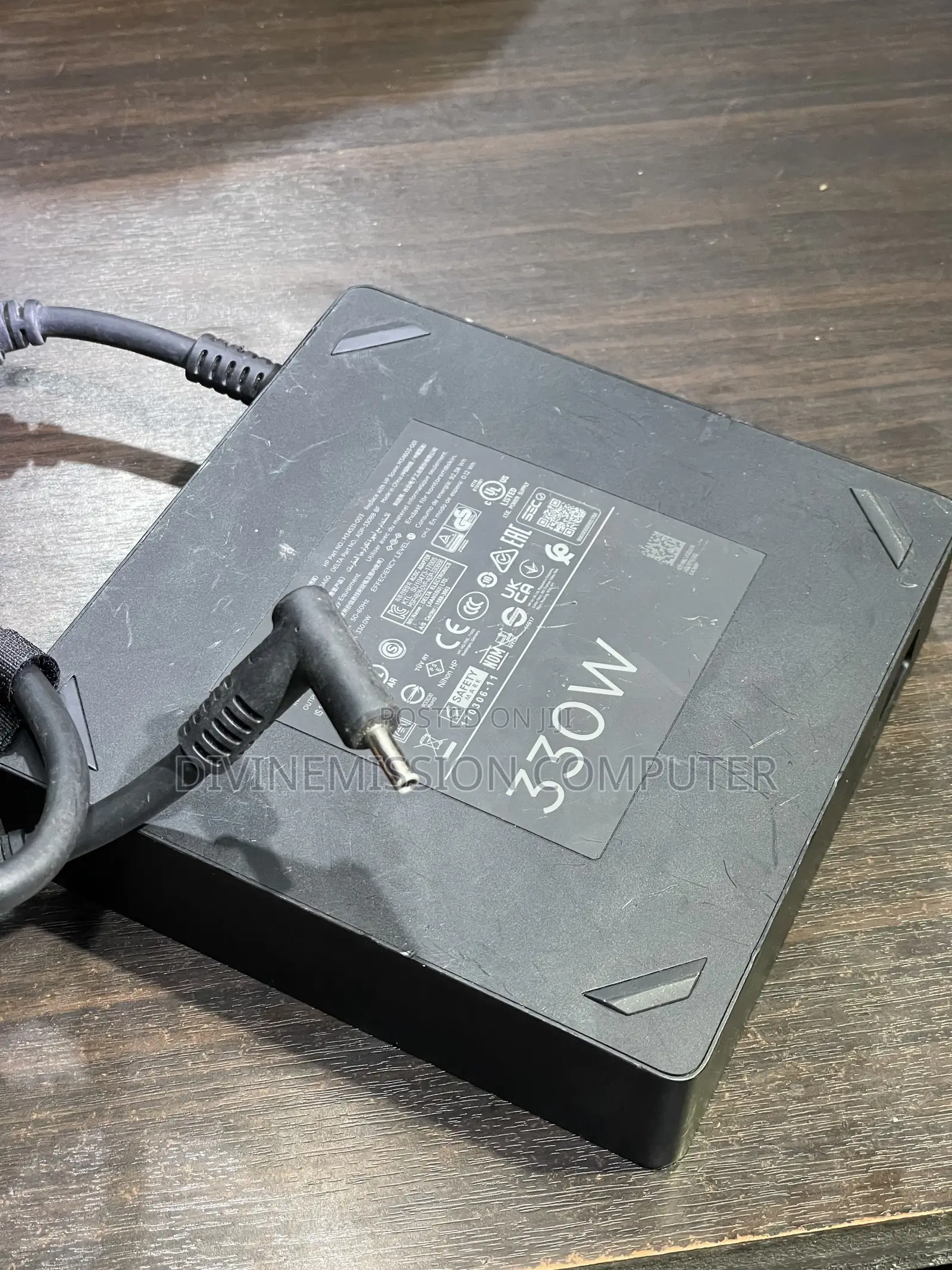 Hp Omen Blue Pin Charger 19.5v-16.92a 330.0w Uk Used Original