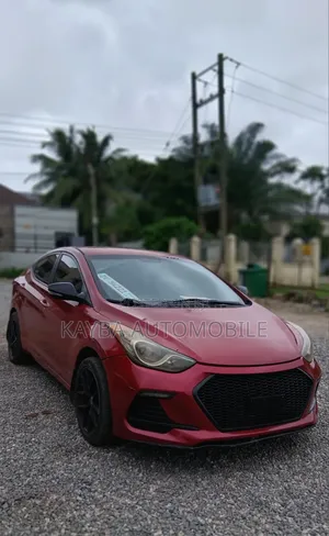 Hyundai Elantra 2015 Red