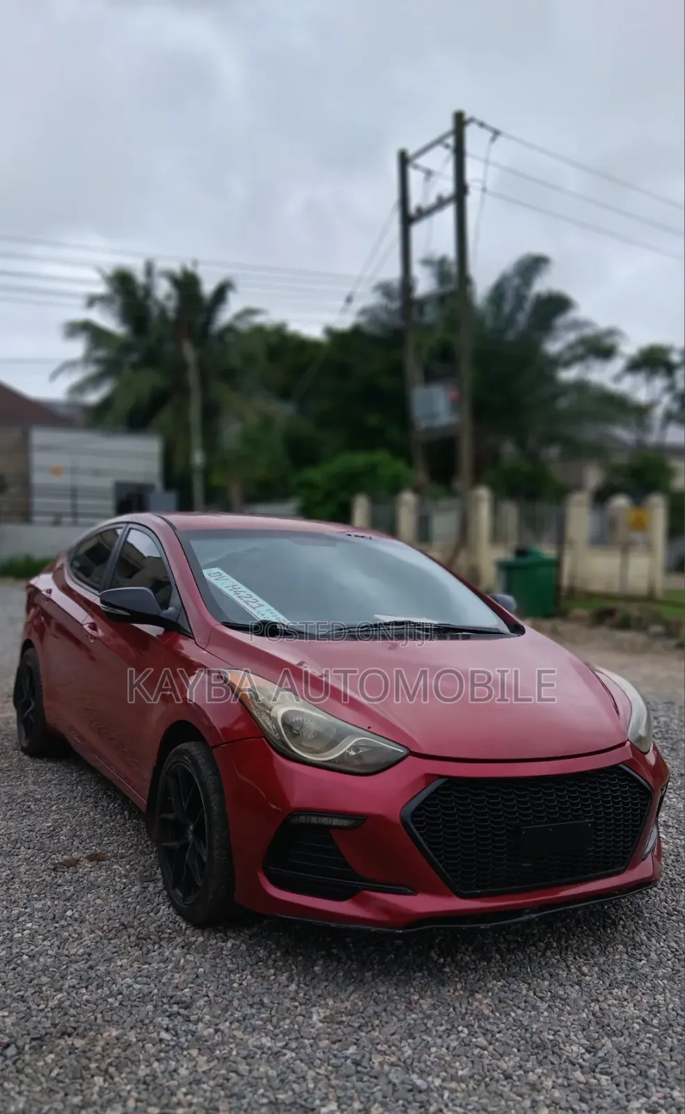 Hyundai Elantra 2015 Red