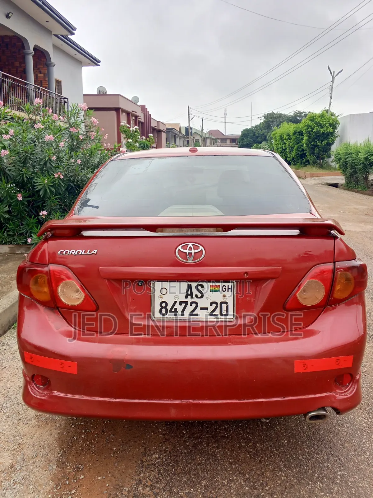 Toyota Corolla 2010 Red