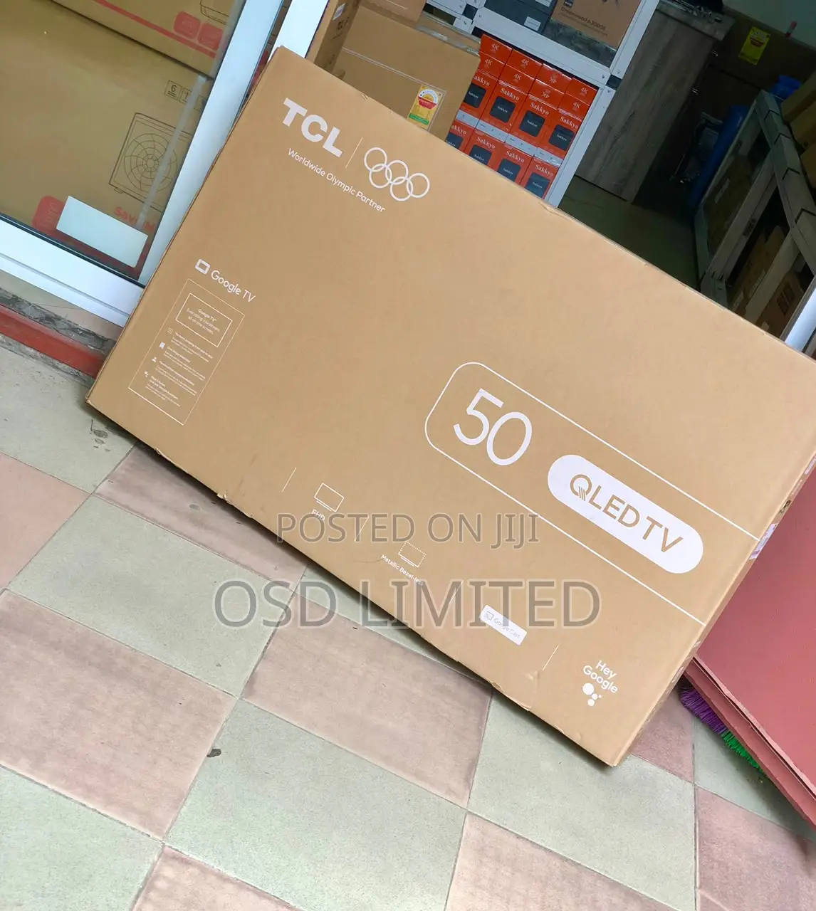 Brand New TCL 50” Qled Smart Android Tv