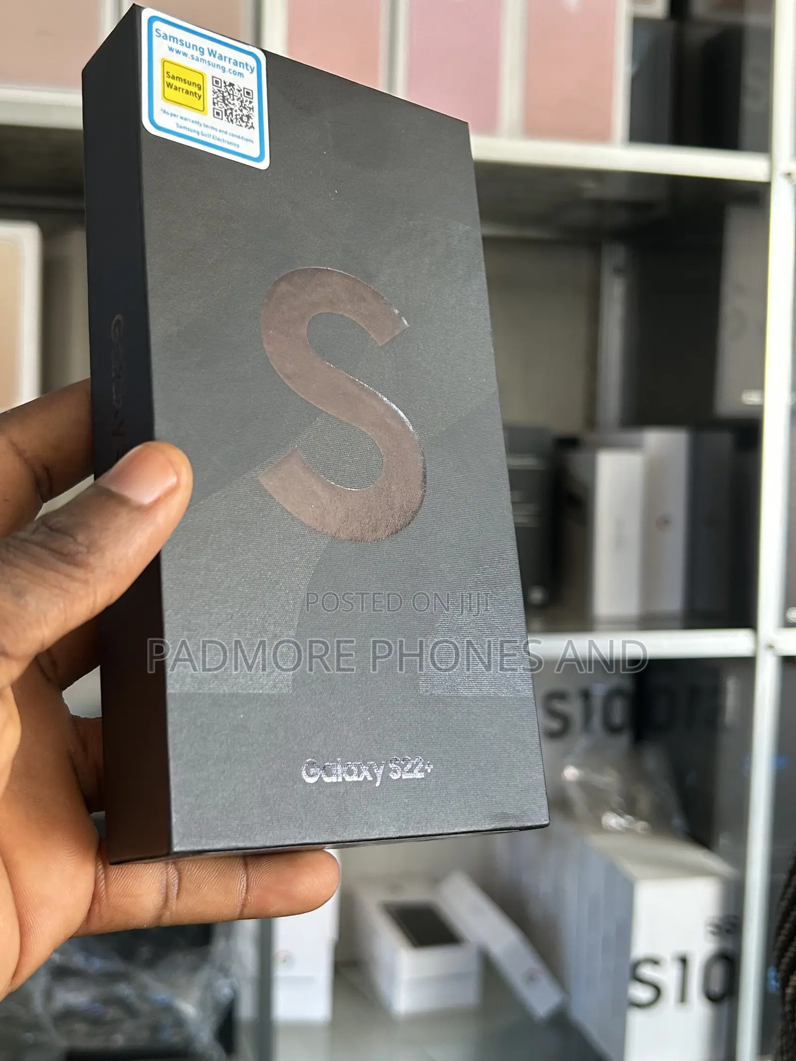 New Samsung Galaxy S22+ 5G 128 GB Black