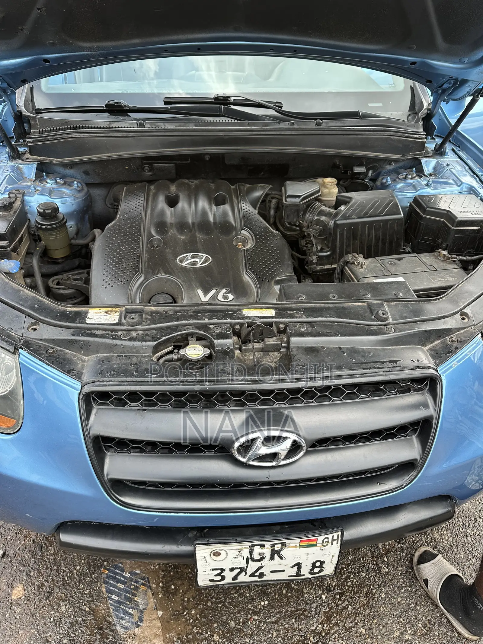 Hyundai Santa Fe 2.7 4WD 2008 Blue