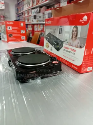 Decakila Electric Cooking Plate for Fast Meals