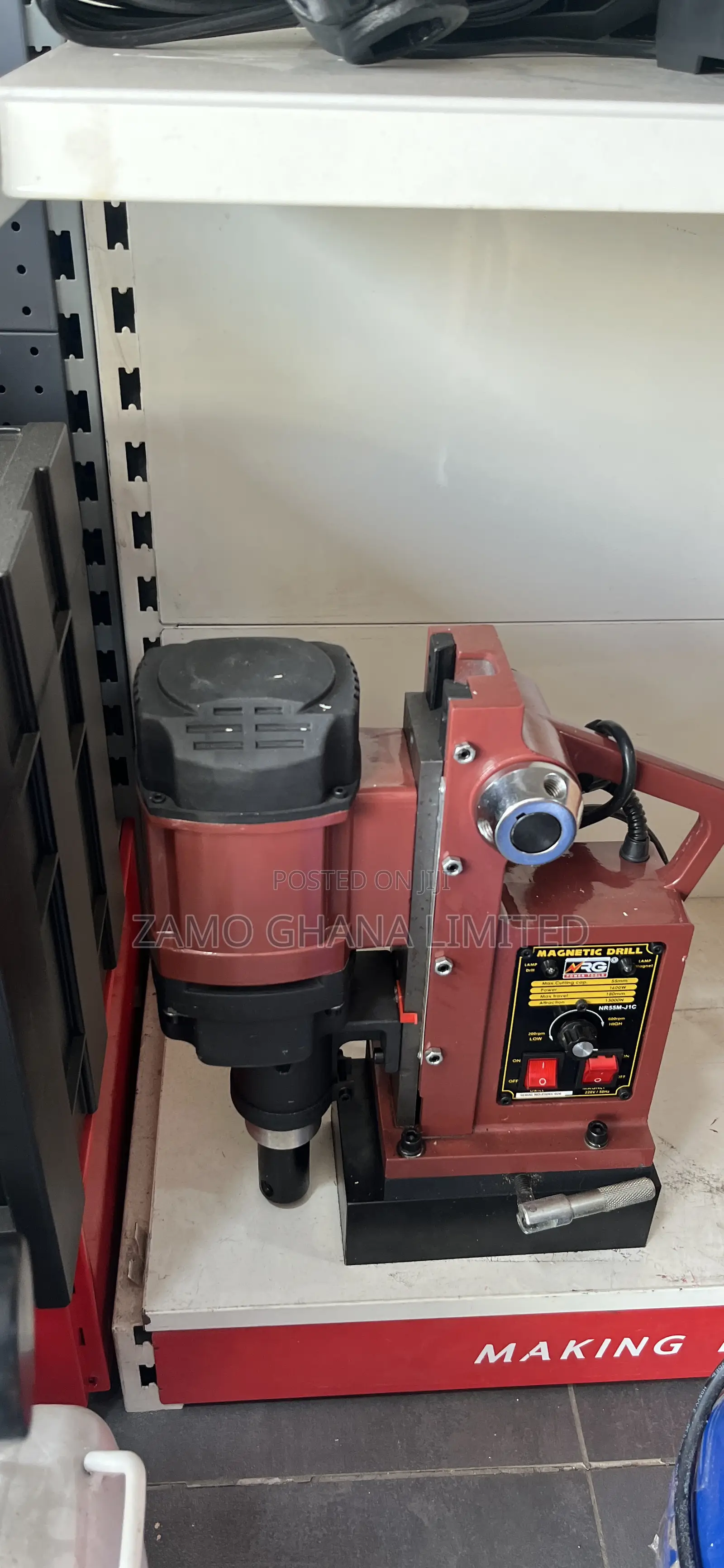 Magnetic Drill 55mm 1600w 13000n - Nr55m-j1c