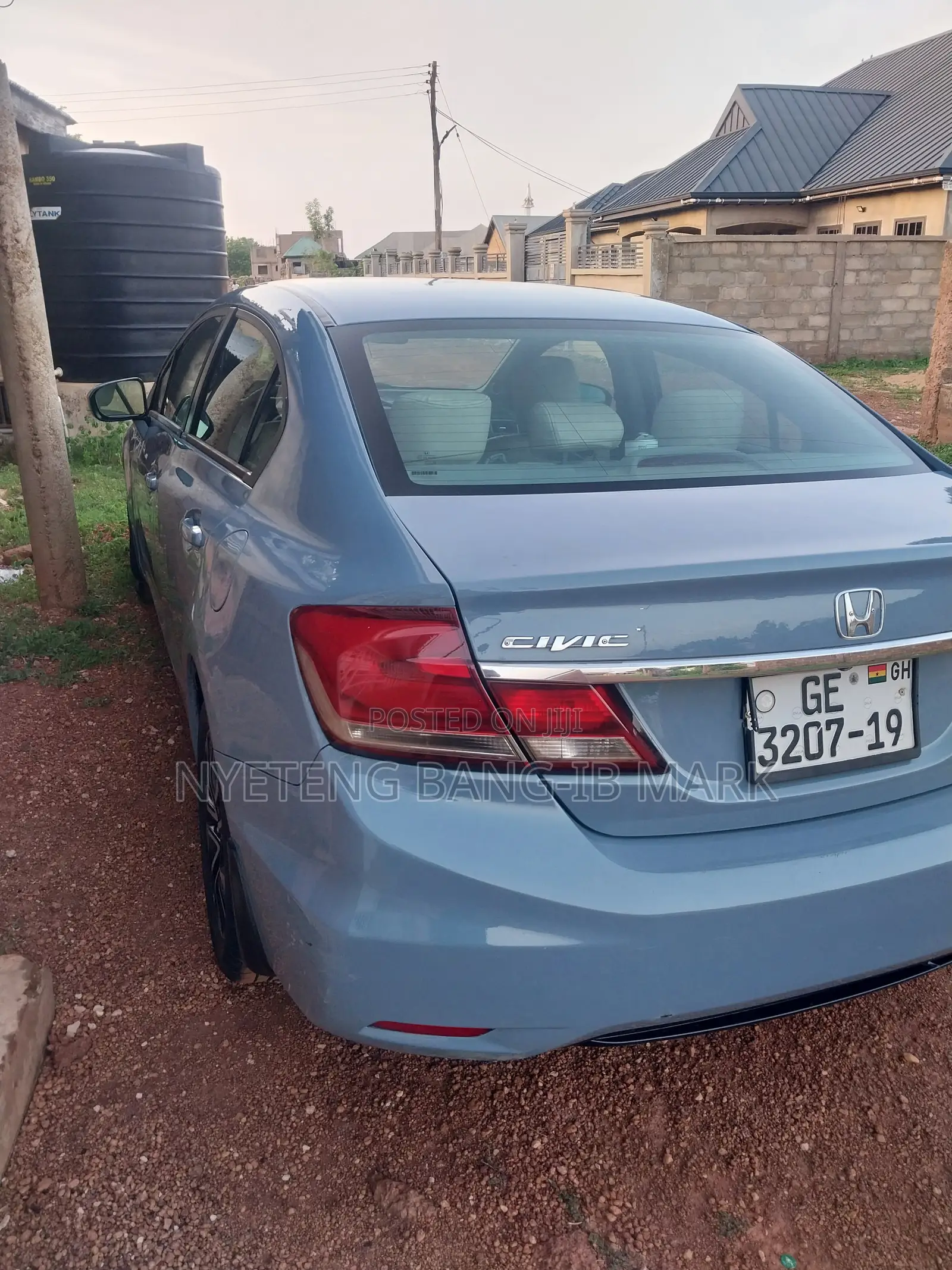 Honda Civic EX 2dr Coupe (1.8L 4cyl CVT) 2014 Blue
