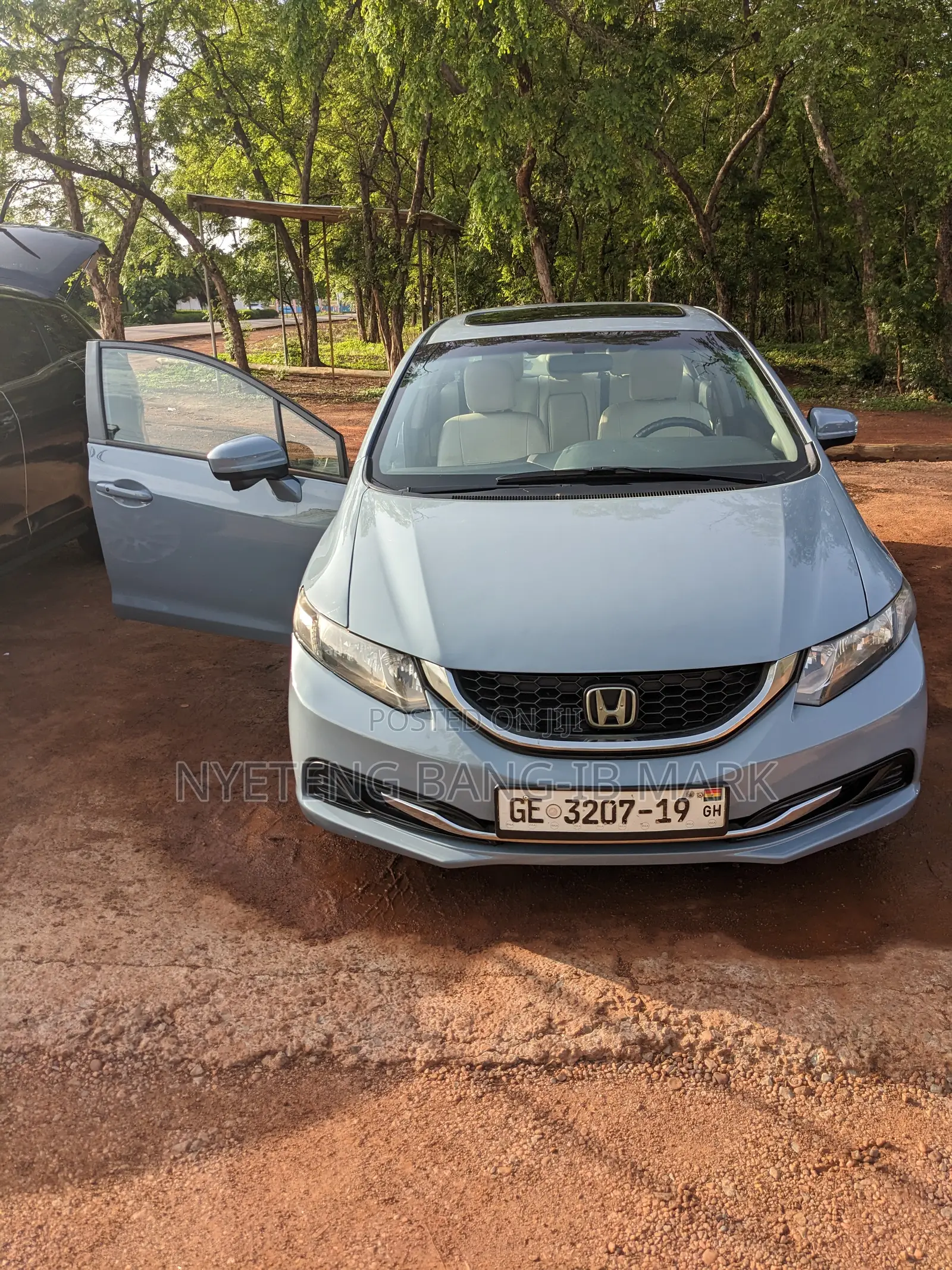Honda Civic EX 2dr Coupe (1.8L 4cyl CVT) 2014 Blue