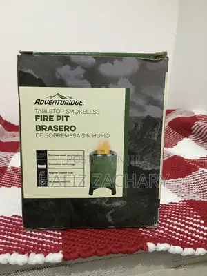Brand New Adventuridge Tabletop Smokeless Fire Pit – Imported