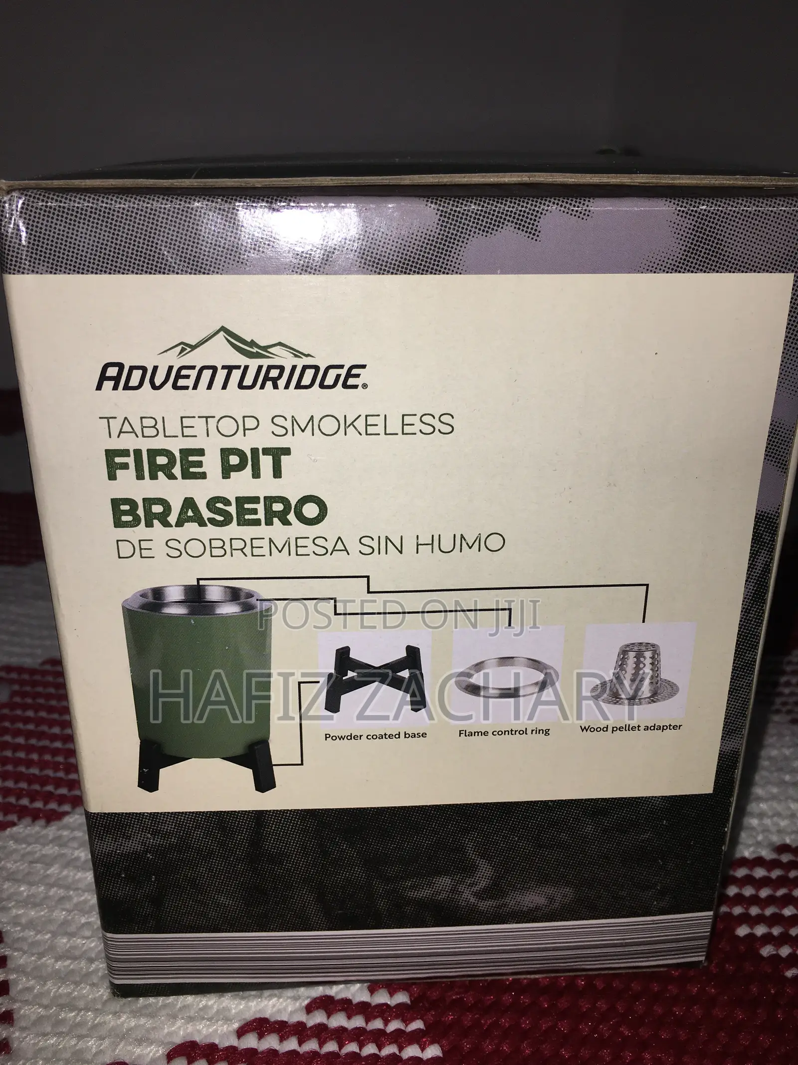 Brand New Adventuridge Tabletop Smokeless Fire Pit – Imported