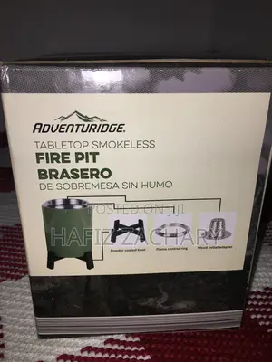 Brand New Adventuridge Tabletop Smokeless Fire Pit – Imported