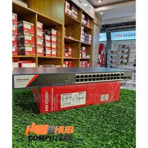 Hikvision Ds-3e1528hp-Si-24p2t2f 24 Port Gigabit Managed Hi-Poe Switch