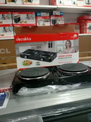 Decakila Double Electric Stove – Easy to Use
