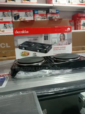 Decakila Double Electric Stove – Easy to Use