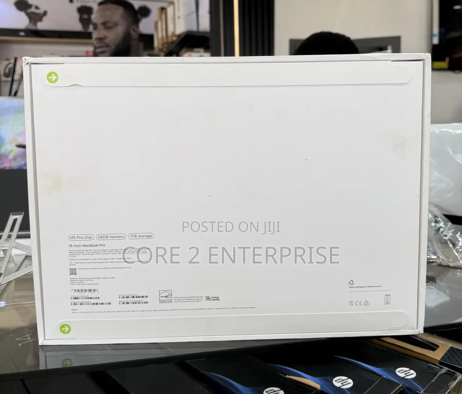 New Laptop Apple MacBook Air 2026 M5 24GB Apple M5 Pro SSD 1T