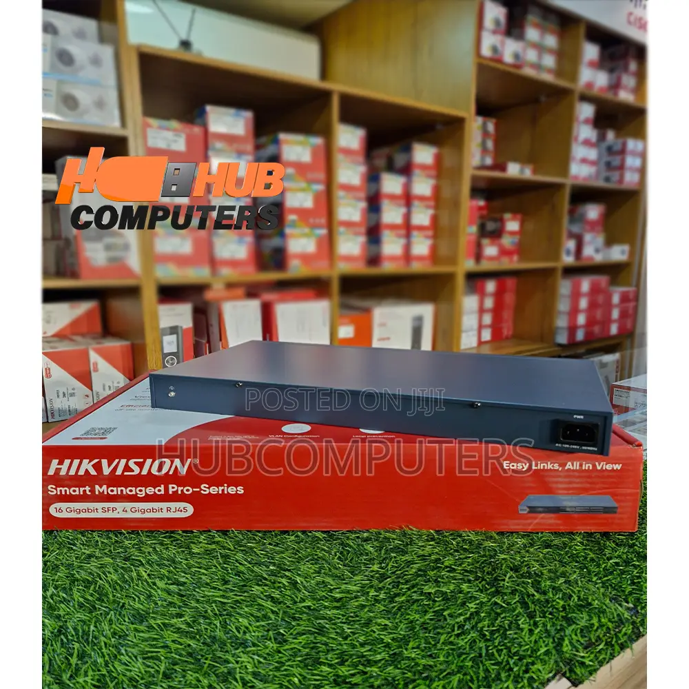 Hikvision Ds-3e1524-Si-16f8t 16 Gigabit Sfp+8 Gigabit Rj45 Pro- Series