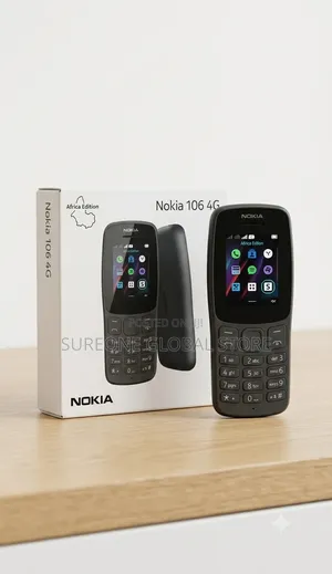 New Nokia 106 Black