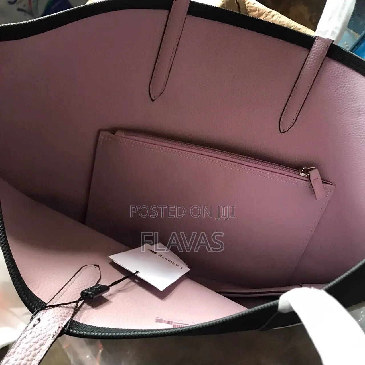Large Lacoste With Purse
