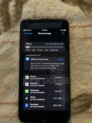 Apple iPhone 7 Plus 256 GB Black