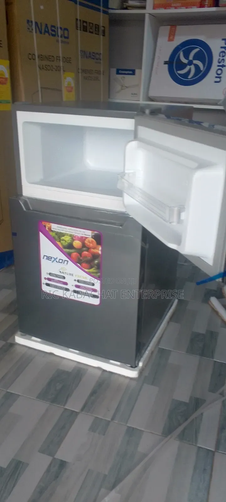 Double Door Table Top With Top Freezer
