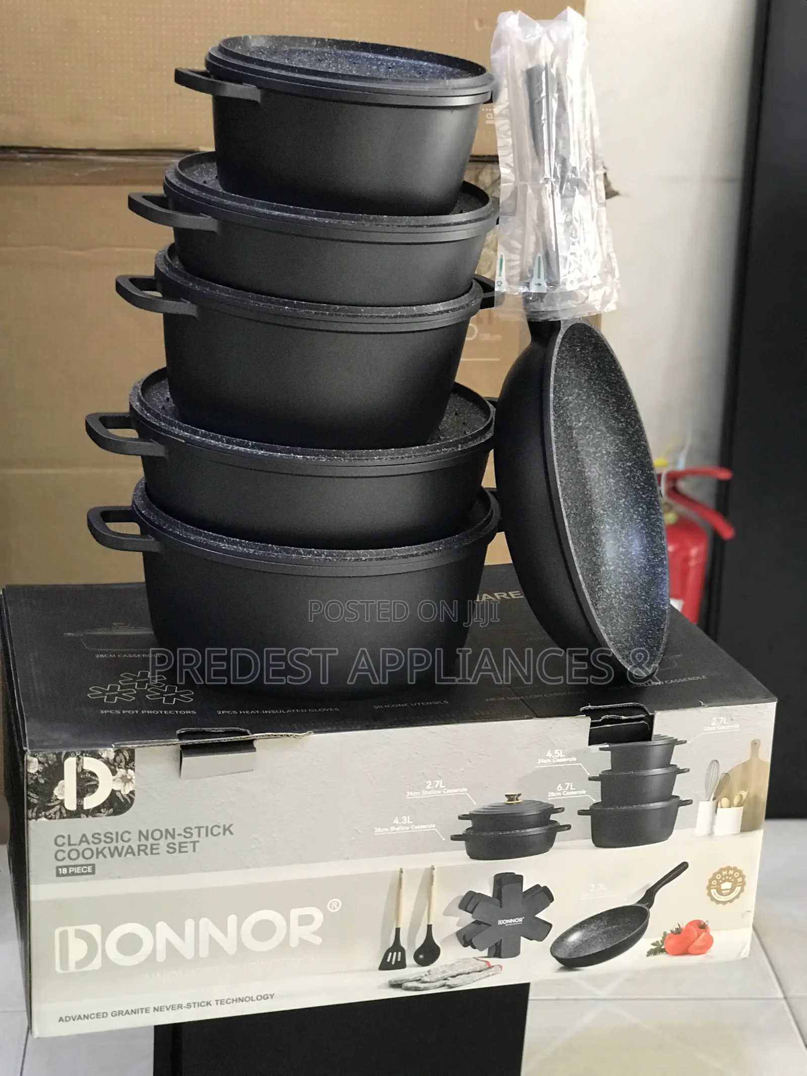 Donnor Cookware Set (18pieces)