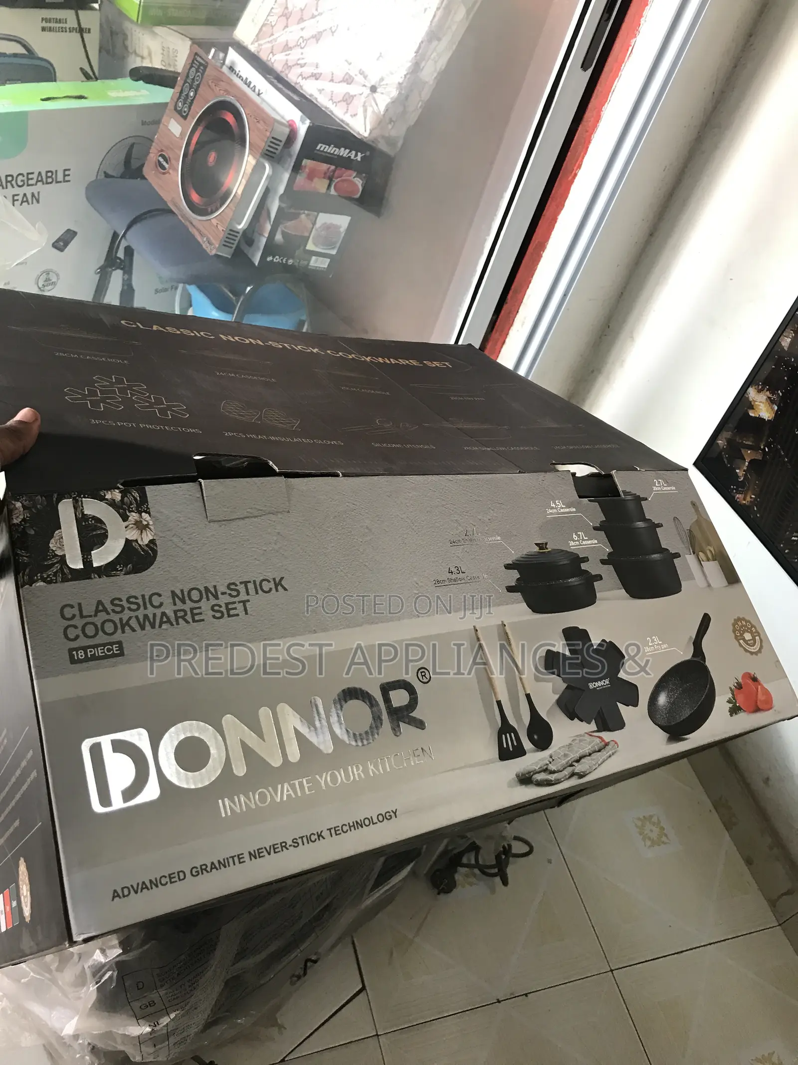 Donnor Cookware Set (18pieces)